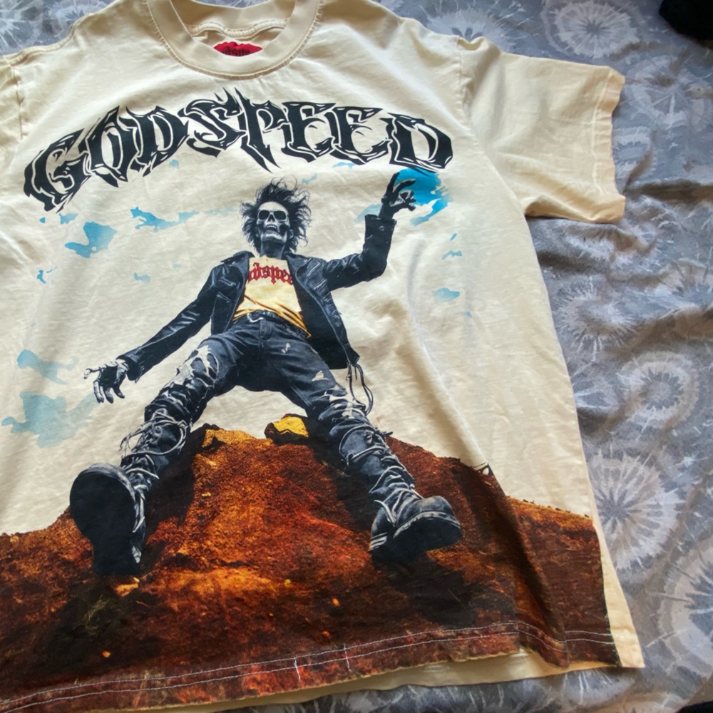 Godspeed T shirt Cream